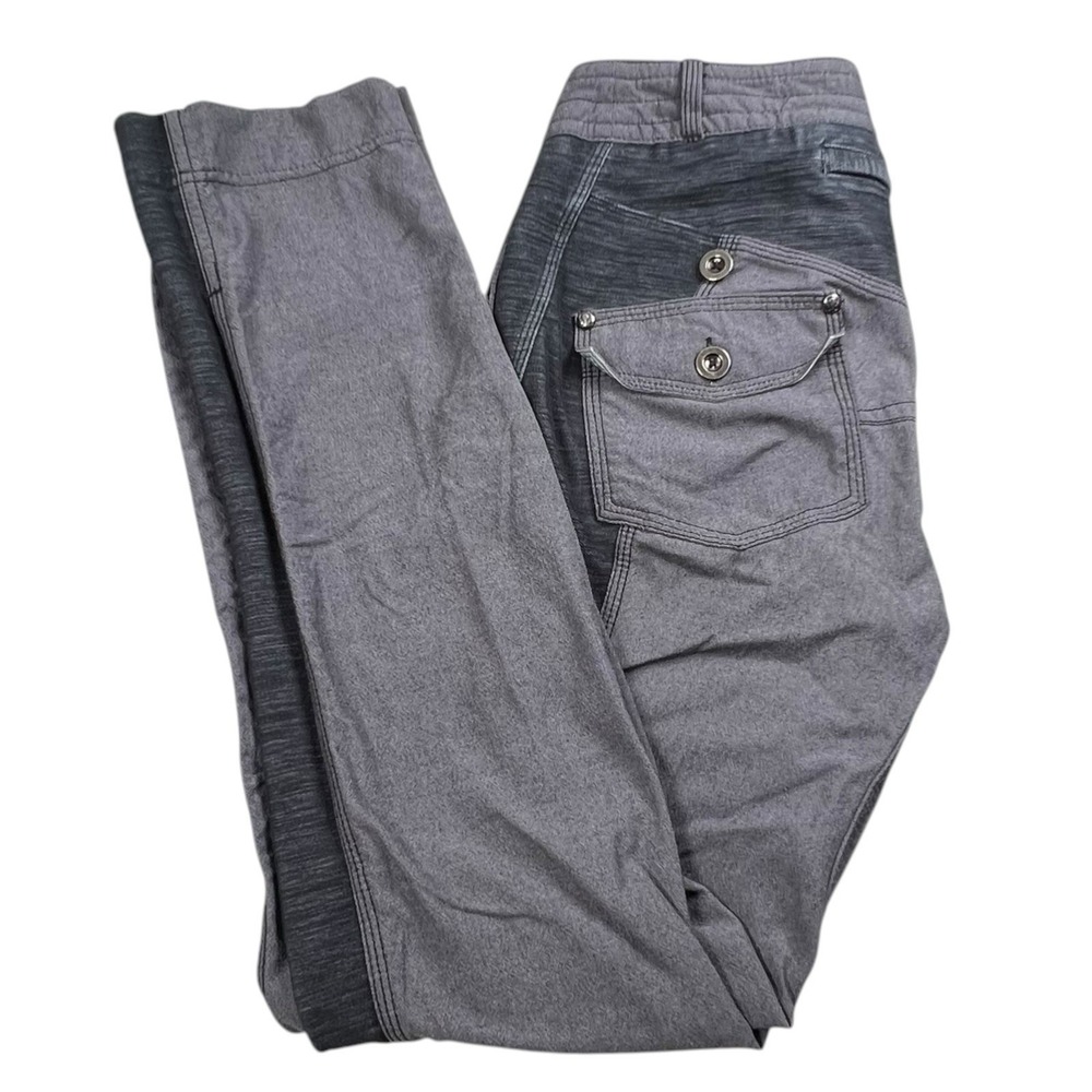 Lululemon Athletica Womens 4 Gray Ride On Pants Cycling Hiking‎ Flap Pockets